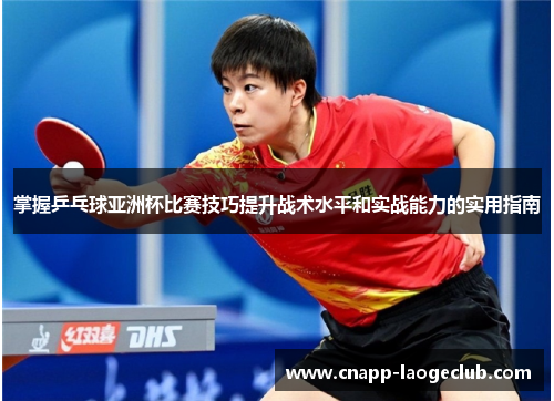掌握乒乓球亚洲杯比赛技巧提升战术水平和实战能力的实用指南