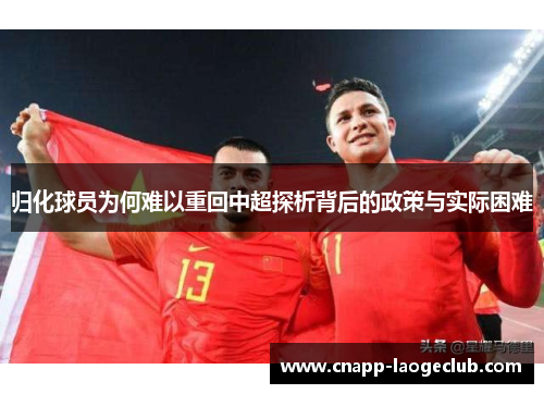 归化球员为何难以重回中超探析背后的政策与实际困难 归化球员为何难以重回中超探析背后的政策与实际困难